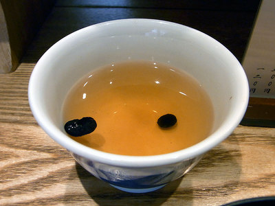 黒豆茶。