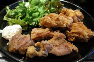 渋谷道玄坂、佐五右衛門の唐揚げ定食